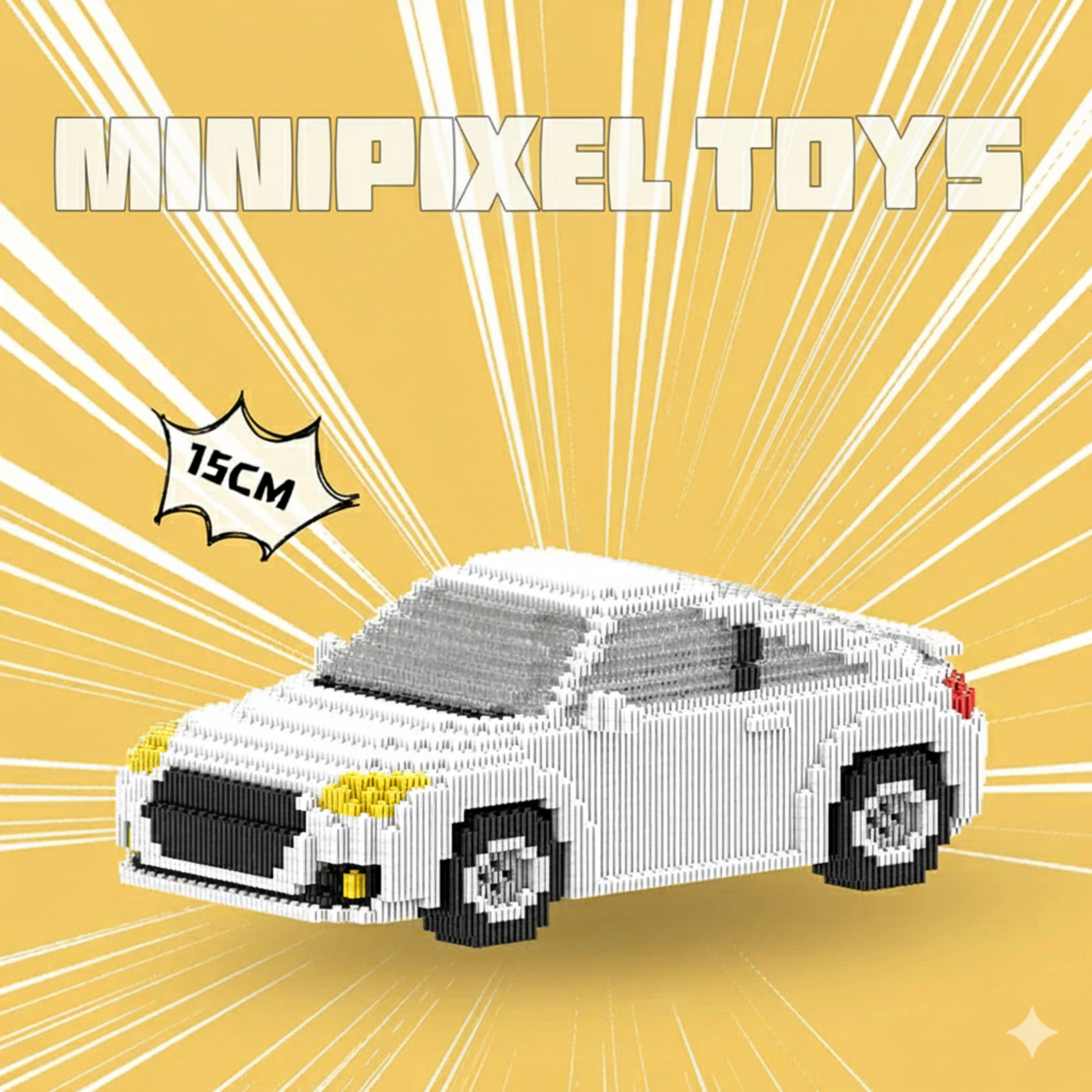 White TT Car M6521 (15cm)