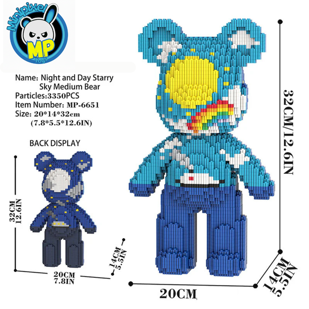 Night and day starry sky M6651 (32cm)