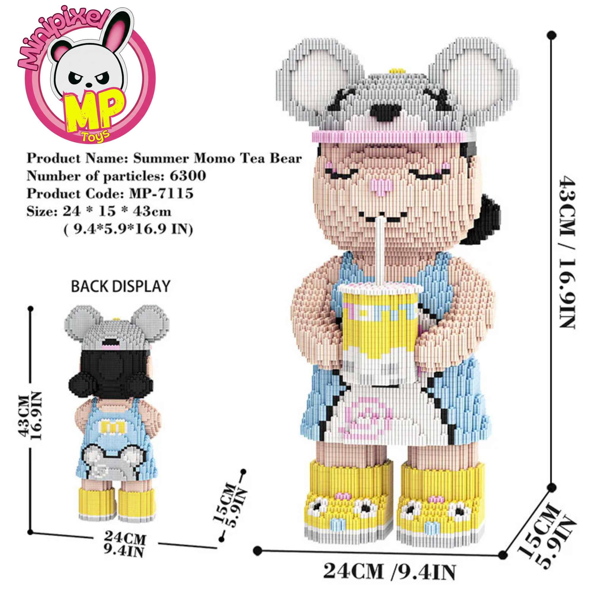 Summer Milk Tea M7115 (43cm)