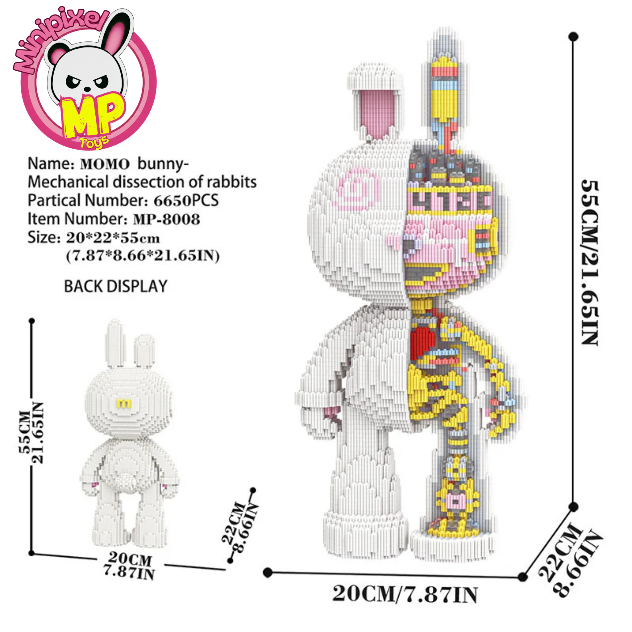 Mechanical Disecction of Rabbit M8008 (55cm)
