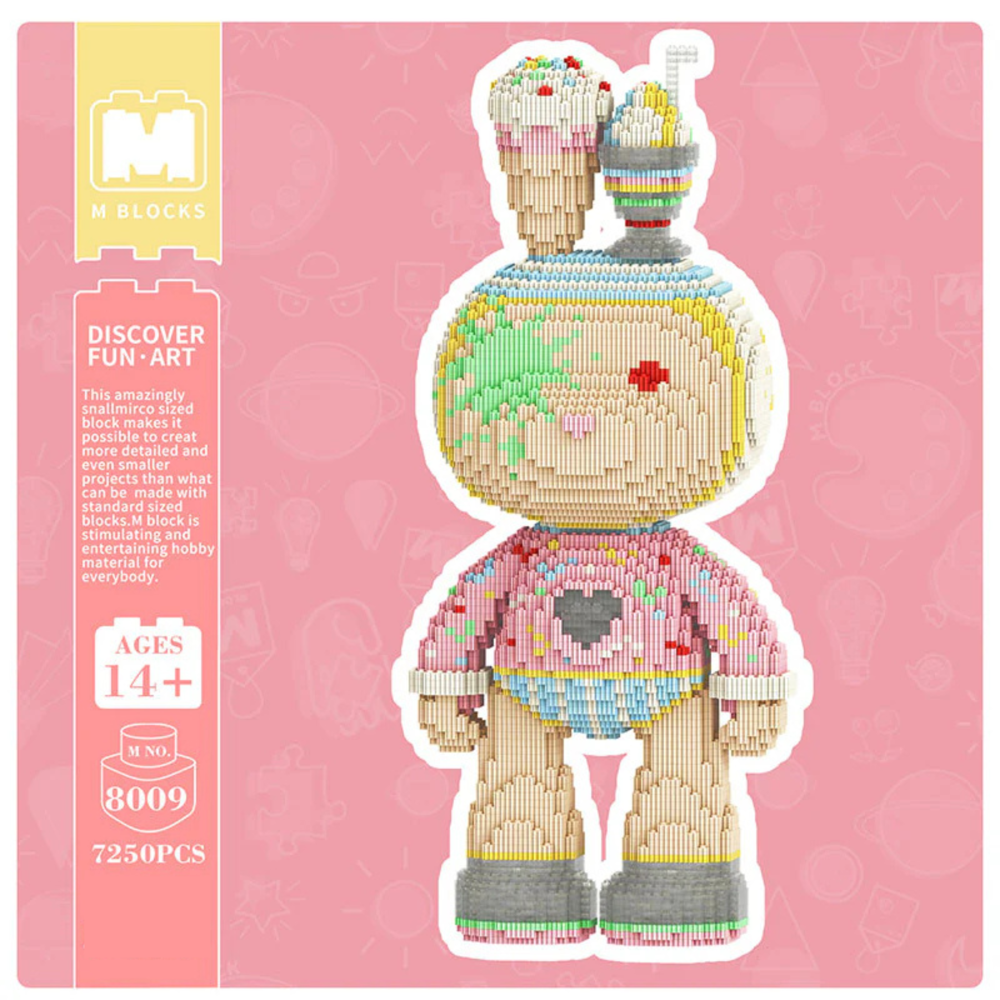 Ice Cream Christmas Rabbit M8009 (55cm)