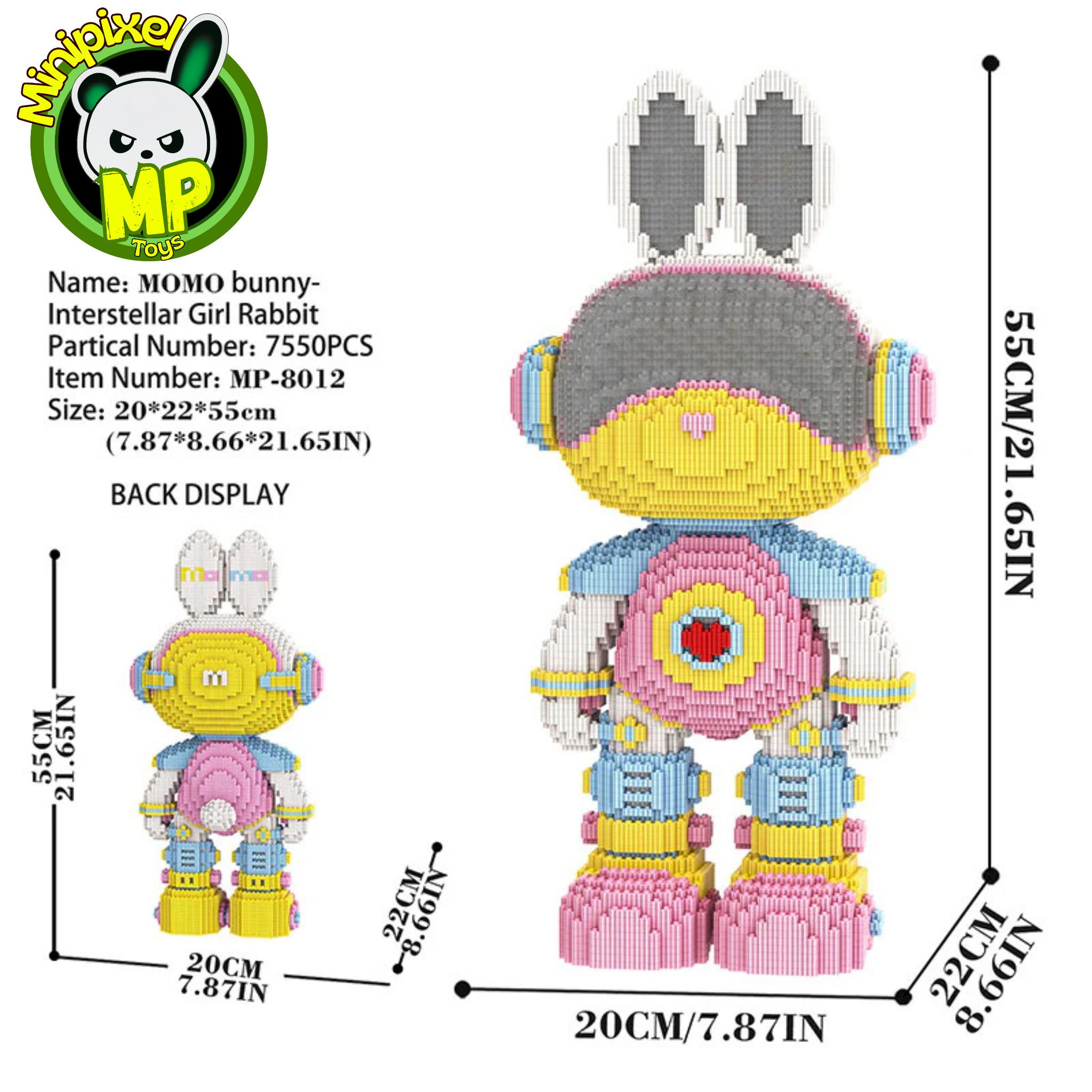 Interstellar Girl Rabbit M8012 (55cm)